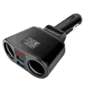 12V-4V-4V CAR CIGARE THE RAGER DUAL USB Auto Phone Charging Dual Socket Splitter Charge Power Adapter Goods Accessories