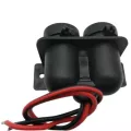 12v 2 Way Power Car Motorbike Motorcycle Boat Cigarette Lighter Double Socket Adapter Connectors Waterproof New