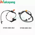 2pcs/lot Abs Wheel Speed Sensor Front Left  Right 57455sdc013 57450sdc013 For Honda Accord Civic Acura Tsx 2003 2004 2005-2008