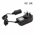 Bostar 240v Mains Plug To 12v Socket Adapter Converter Car Cigarette Lighter 2a Ac/dc279598