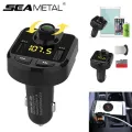 Bluetooth Car Mp3 Player Fm Transmitter Wireless Radio Adapter Usb Charger Mp3 Player Car Cigeratte Lighter Charger Accessories