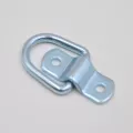 Lashing Ring Staple Cleat Tie Down Trailers For Vans Trucks Horsebox Boat Ropes Auto Fastener Clip Tie Down Ring
