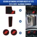 Car Decoration Trim Accessory Replacement Pvc Cup Holder Insert Center Console