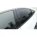 Door Pillar Stickers Cover Carbon Fiber Look Fitting Nice Waterproof Parts