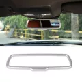 Car Interior Rearview Mirror Cover Trim Bezel For Dodge Challenger -decorative Stickers Car Styling Stickers