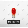 ราคาต่อดวง!! หลอดไฟเลี้ยว สีส้ม ยี่ห้อ Phyllis แบบหลอดเสียบกลาง หัวโต, T13 12V 10W