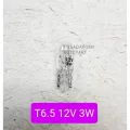ราคาต่อดวง!! หลอดไฟหน้าปัดรถยนต์ Phyllis แบบหลอดเสียบ ขนาดจิ๋ว, T6.5 12V 3W