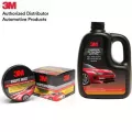 3M ขี้ผึ้งเคลือบเงาสีรถ  น้ำยาเคลือบรถ  +  3M แชมพูล้างรถ สูตรผสมแวกซ์