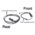 2set   4pcs Bmw 3series E46 Front And Rear Brake Pad Wear Sensor Kit 3435116437134351164372 For Bmw 323ci 323i 323is 325ci