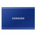 500 GB PORTABLE SSD เอสเอสดีพกพา SAMSUNG T7 BLUE MU-PC500H/WW