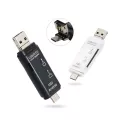 เครื่องอ่านการ์ด all-in-one การ์ด SD การ์ด TF มินิ OTG Android type-c โทรศัพท์มือถือ กล้อง การ์ดหน่วยความจำในรถยนต์ USB