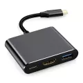 Thunderbolt 3 Adapter Usb Type C Hub Hdmi-Pat 4 Ort Samng Dex Mode Usb-C Doc With Pd For Macbo Pro/air