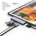 Mos Usb C Hub For Ipad Pro Macbo Pro/air M1 Usb Type C Adapter Hdmi-Pat Usb Sd/tf Card Reader 3.5mm Jac Pd