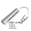 Usb C Hub Usb 3.0 Hub Type C Usb Splitter Thunderbolt 3 Usb-C Doc Adapter For Macbo Pro 13 15 Air Mi Pro Matebo