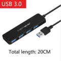 Sis Usb Hub 3.0 Multi Usb 3.0 Hub With Power Adapter 4 Port Usb Splitter Hub Usb 3 0 For Pc R Accessories Adapter30