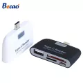 Becao ประเภท C OTG อะแดปเตอร์ Usb C Docking Station Android Phoner พร้อมแหล่งจ่ายไฟชาร์จ USB มัลติฟังก์ชั่น TF SD HUB Card Reader