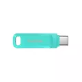 256 GB FLASH DRIVE แฟลชไดร์ฟ SANDISK ULTRA DUAL DRIVE GO USB TYPE-C GREEN SDDDC3-256G-G46G
