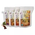 กาแฟบด“Coffee Brew Bag”CAFE R'ONN 4 X ถุง อาราบิก้า 100% รวมคั่วอ่อน กลาง เข้ม คั่วดำ 120 กรัม30g/ถุง,ชงได้3แก้ว/ถุง