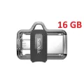 SanDisk Ultra Dual Drive m3.0 16GB SDDD3_016G_G46 แฟลชไดร์ฟ สำหรับ สมาร์ทโฟน และ แท็บเล็ต Android