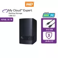2 Bay/16TB NAS อุปกรณ์จัดเก็บข้อมูลบนเครือข่ายWD WDBVBZ0160JCH My Cloud EX2 Ultra 2 Bay/16TB