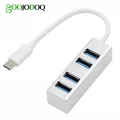 Usb C Hub Ultra Slim Usb-C Adapter With 4 Usb 3.0 Ports For Macbo Pro Imac Google Chromebo Pixeo Usb Type C Hub