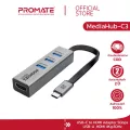 Promate USB-C to HDMI MediaHub-C3 4K Vivid Clarity USB-C to HDMI Adapter Type-C