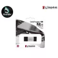 32 GB FLASH DRIVE แฟลชไดร์ฟ KINGSTON DATA TRAVELER 80 USB-C DT80/32 เช็คสินค้าก่อนสั่งซื้อ