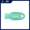 256 GB FLASH DRIVE แฟลชไดร์ฟ SANDISK ULTRA CURVE 3.2 FLASH DRIVE GREEN SDCZ550-256G-G46G