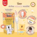 [Baby Moby] เบบี้ โมบี้  ผ้าก๊อซแท่งแบบหัวเกลียว Spiral design  หมุนรอบทิศ 360 องศา เพื่อการซอกซอนที่สะดวกยิ่งขึ้น 1 กระปุก  บรรจุ 32 ชิ้น