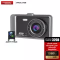 ANYTEK กล้องติดรถยนต์ A60 ฟรีเมม 32GB | หนัา1080P หลัง720P
