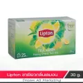 Lipton ชาเขียว ลิปตัน แบบถุงชง 25 ซอง.