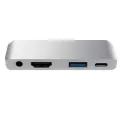 Usb Type-C Mobile Pro Hub Adapter With Usb-C Pd Charging 4k Hdmi Usb 3.0 3.5mm Headphone Jack For Ipad Pro Tablet Hub