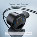 Orico Desk Grommet Usb 3.0 Hub With Headphone Microphone Port Type C Hub Otg Adapter Splitter For Lap Accessories