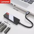 Lenovo Usb 3.0 Hub Multi Usb3.0 Rj45 1000mbs Adapter Dock For Microsoft Surface Lap Go Pro Computer Accessories Splitter Port