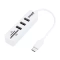 Usb Type-C Combo Hub Concentrator Docking Station Sd/tf Card Reader Digital Camera Memory Card Reader Adapter For Laps Phone