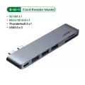 Ugreen Usb C Hub For Macbook Pro Air Usb Type C Hdmi Hub For Macbook Pro Air Adapter Thunderbolt 3 Dock Usb C 3.1 Usb Hub