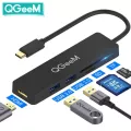 Qgeem Usb C Hub For Macbook Pro Type C Hub To Hdmi Usb 3.0 Tf Sd Multi Usb 3.1 Hub Adapter For Ipad Pro Otg Splitter Usb C Dock