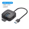 Vention High Speed 4 Ports Usb 2.0 Hub Usb Port Usb 3.0 Hub Portable Otg Hub Usb Splitter For Apple Macbook Air Lap Pc Tablet