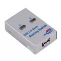 Usb Switch 2 In 1 Out Auto Sharing Switch For 2 Computer Sharing Printer Supports 2 Computers To Share 1 Usb Device