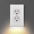 Wall Outlet Cover With Led Night Lights Electrical Outlet Wall Plate With Led Night Lights For Home Decor Fku66