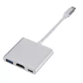 Usb C Hub To Hdmi-Compatible For Macbook Pro/air Thunderbolt 3 Usb Type C Hub To Hdmi-Compatible Usb 3.0 Port Usb-C Power