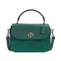 Authentic Original Coach Women's Tilly Leather Shoulder Bag F1560 C1559IMKEL Green