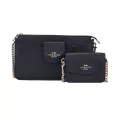 Authentic Original Coach Womens Crossbody Bag Poppy Black C0737IMBLK