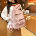 กระเป๋าเป้ผู้หญิง/Schoolbag high-capacity female Korean version Japanese cute backpack for middle school students