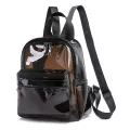 Women's backpack กระเป๋าเป้ผู้หญิง/New transparent female school bag large capacity candy color beach backpack