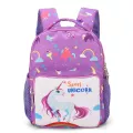 Backpack Unicorn cartoon pattern For girls