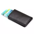 DIENQI Rfid Smart Card Men Wallet Money Bag Male Vintage Black Purse 2020 Small Magic Mini Slim Wallet Walet Thin portfel Vallet