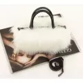 Fashion And Temperament Lady Bag Durable PU Leather Faux Fur Handbag Lightweight Lovely Handbags 100% marke Neue Bags