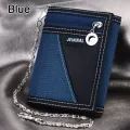 Fashion Men Wallets Birthday Gift Canvas Fabric Short Clutch Purses Male Moneybags Coins Purse Wallet Cards ID Holder Bags Burse