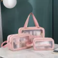 Washbag cosmetic bag Waterproof multi -purpose bag Three pieces of suit